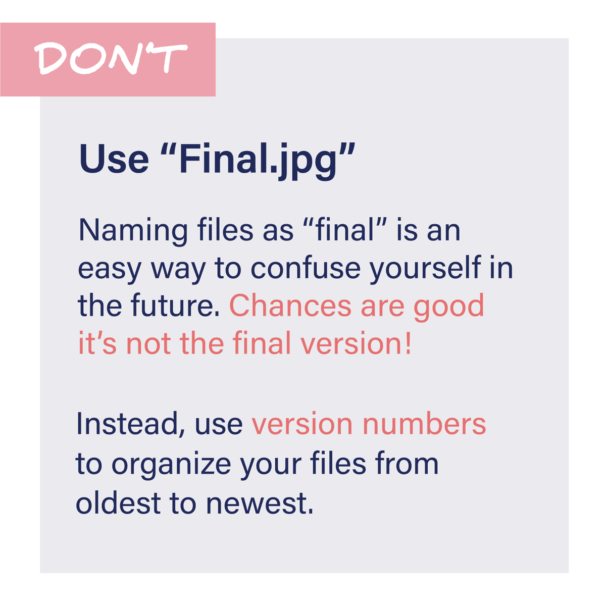 UIC_BVIS's tweet photo. As a graduate student from biomedical visualization programs, multitasking is an essential skill. Organized files can help you stay on top of it. Here are some tips from BVIS students

Check out our post on Instagram for some remote learning tips! https://t.co/x0ConPw9dD https://t.co/qKrtO3bzMY