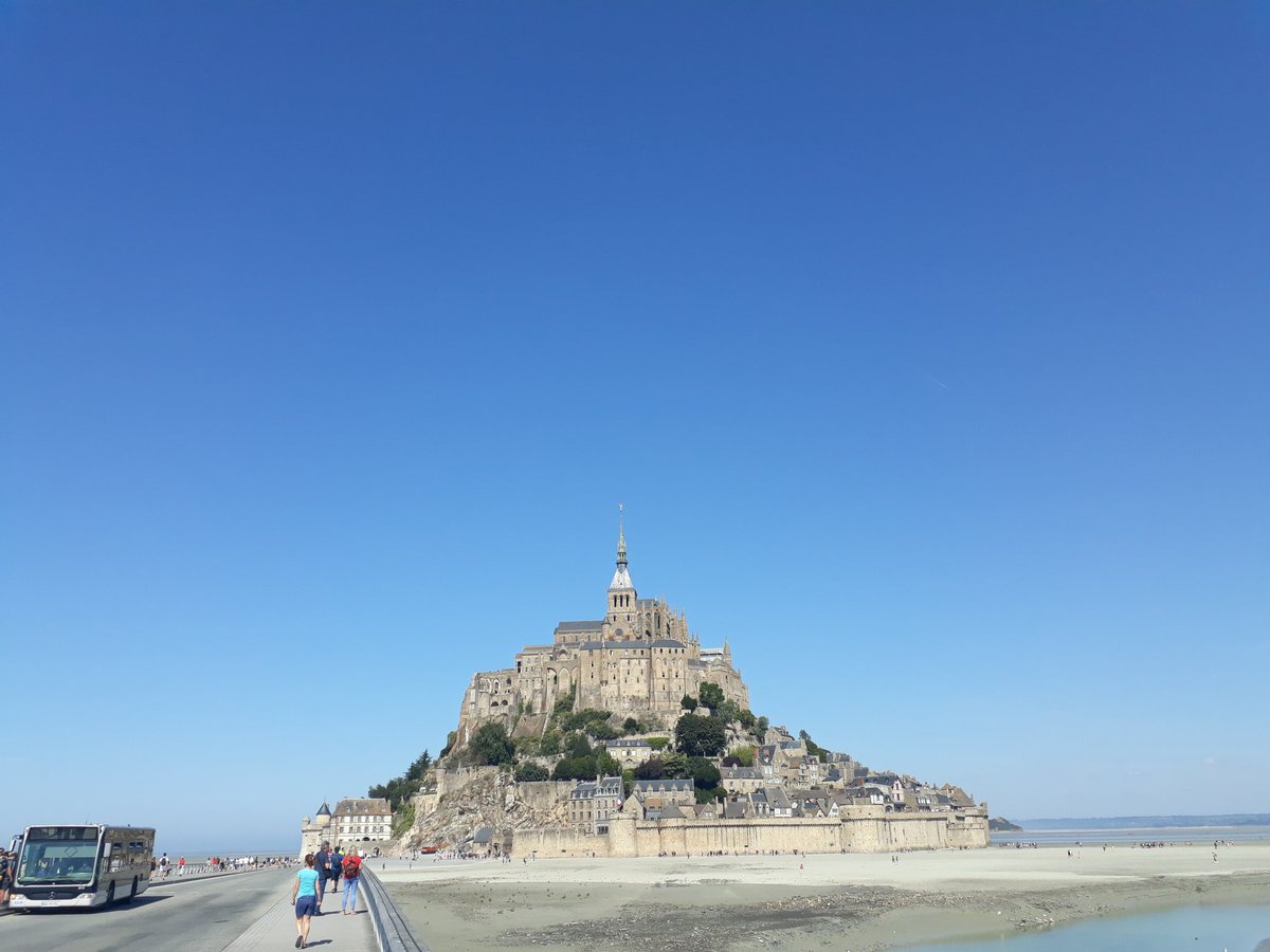 bernardreimer's tweet photo. L'abbaye du Mont-Saint-Michel. https://t.co/KlhqFZvUZg