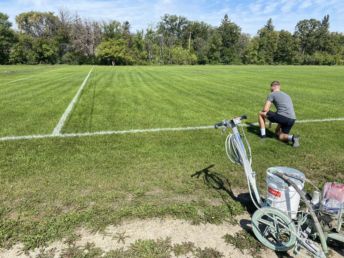 Fantastic when you have great student-athletes willing to help their coach paint the field for the 2021 Season, which begins tmrw night with Varsity Practice #1!
@Kyle_schepens1
<a href="/ThalmanLuke/">Luke Thalman</a>
<a href="/maxshippam1/">max shippam 🇨🇦</a>

<a href="/icvmcwpg/">ICVMC - Wpg</a>
<a href="/PembinaTrails/">Pembina Trails SD</a>
<a href="/The_WHSFL/">The WHSFL</a>
<a href="/chatfootball/">CanadaFootballChat</a>