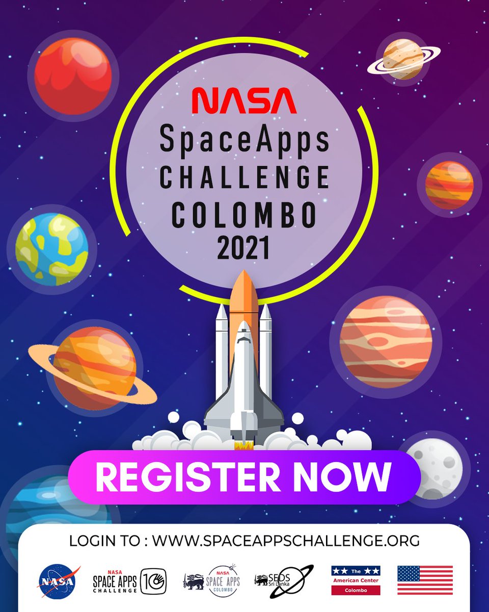 SpaceAppsLK's tweet image. Time is Ticking!
You won&apos;t want to miss this chance😉
Hurry up and Register here➡️2021.spaceappschallenge.org/locations/colo…
----------------------------
For more information please visit:
spaceappschallenge.org/resources/faq/

#Spaceapps #SEDSSL #NASA