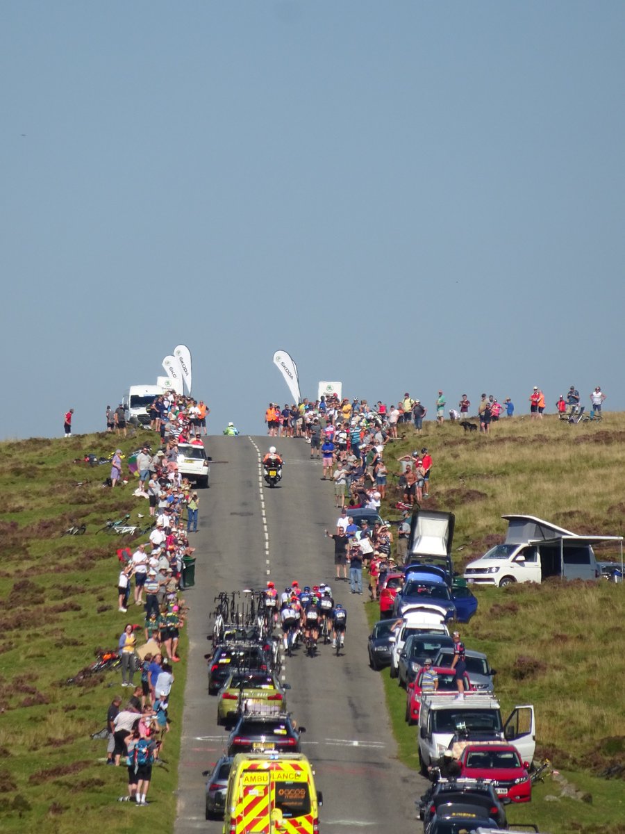 stockinessgk's tweet photo. A lovely day to be in Dartmoor for the @TourofBritain just before the KoM 3.
Thanks @RobinmCarpenter for the bottle, made my sons day, and congrats on the win!
tourofbritain #devontob #dartmoor #cycling https://t.co/EzA2ydsNfn