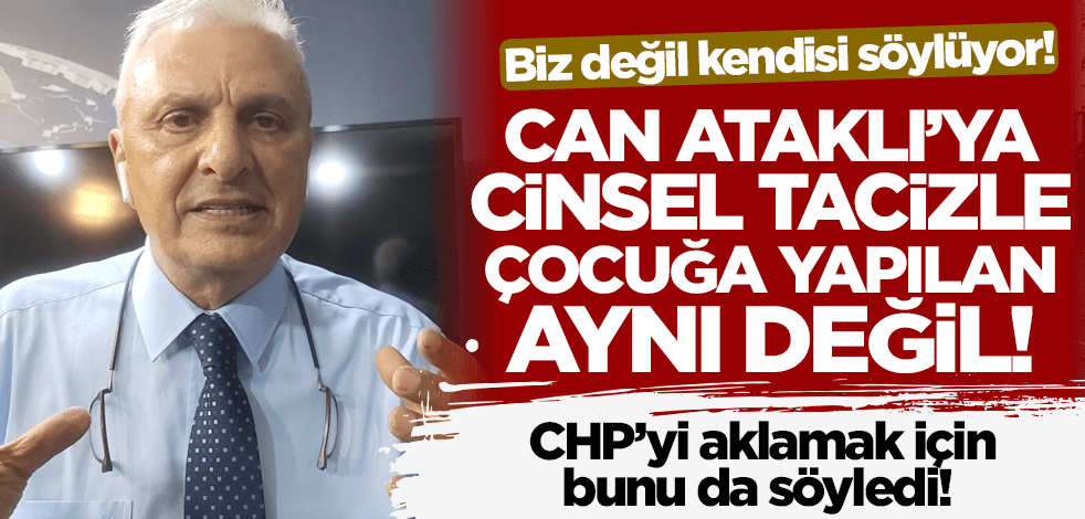 yeniakit's tweet photo. CHP'yi aklamak için bunu da dedi! Can Ataklı'dan skandal 'cinsel taciz' sözleri https://t.co/EUFBcek6hH https://t.co/MiXN5G5xwn