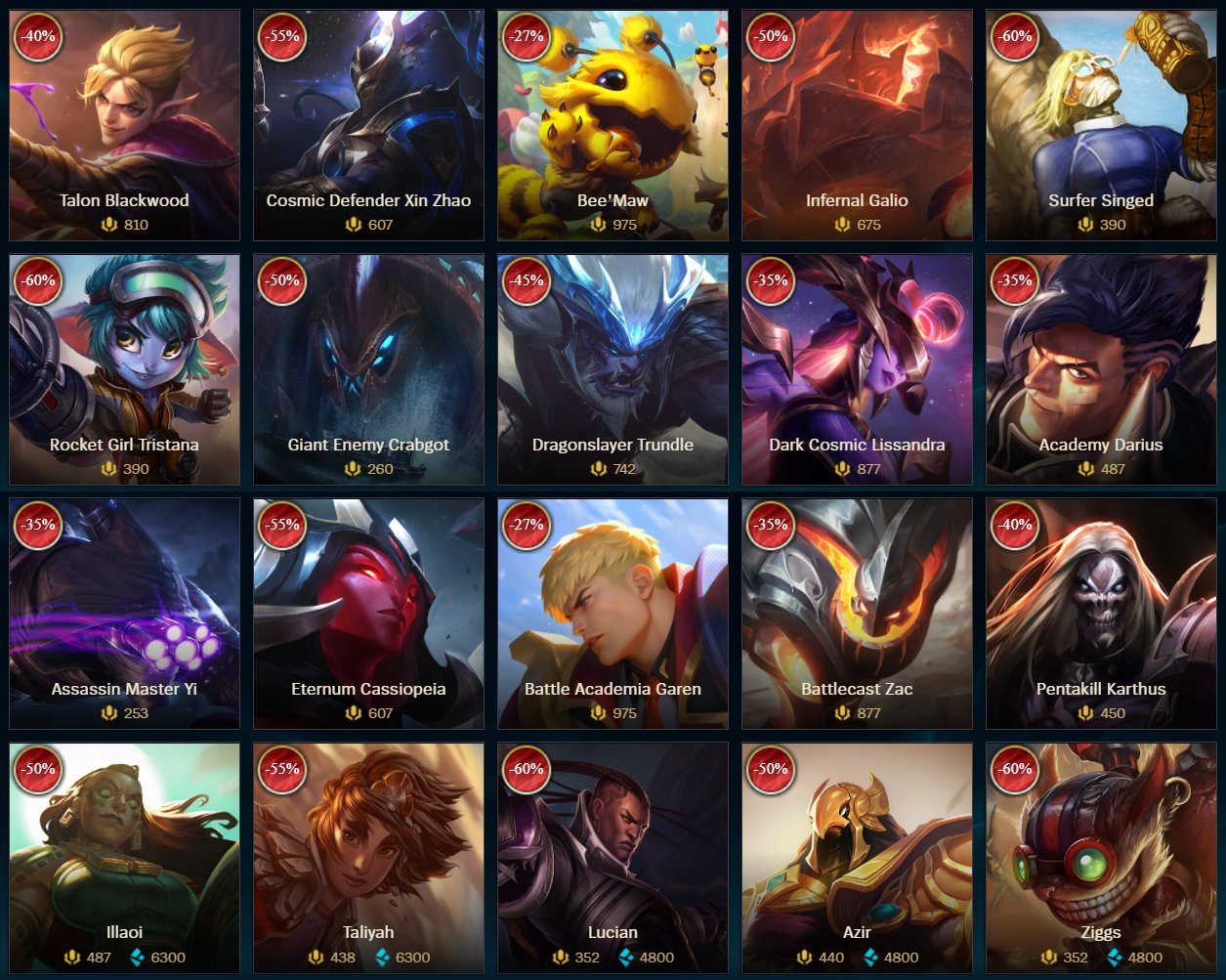 Moobeat On Twitter Champion Skin Sale Week Of September 6th S 20 moobeat-on-twitter-champion-skin-sale-week-of-september-6th-s-20