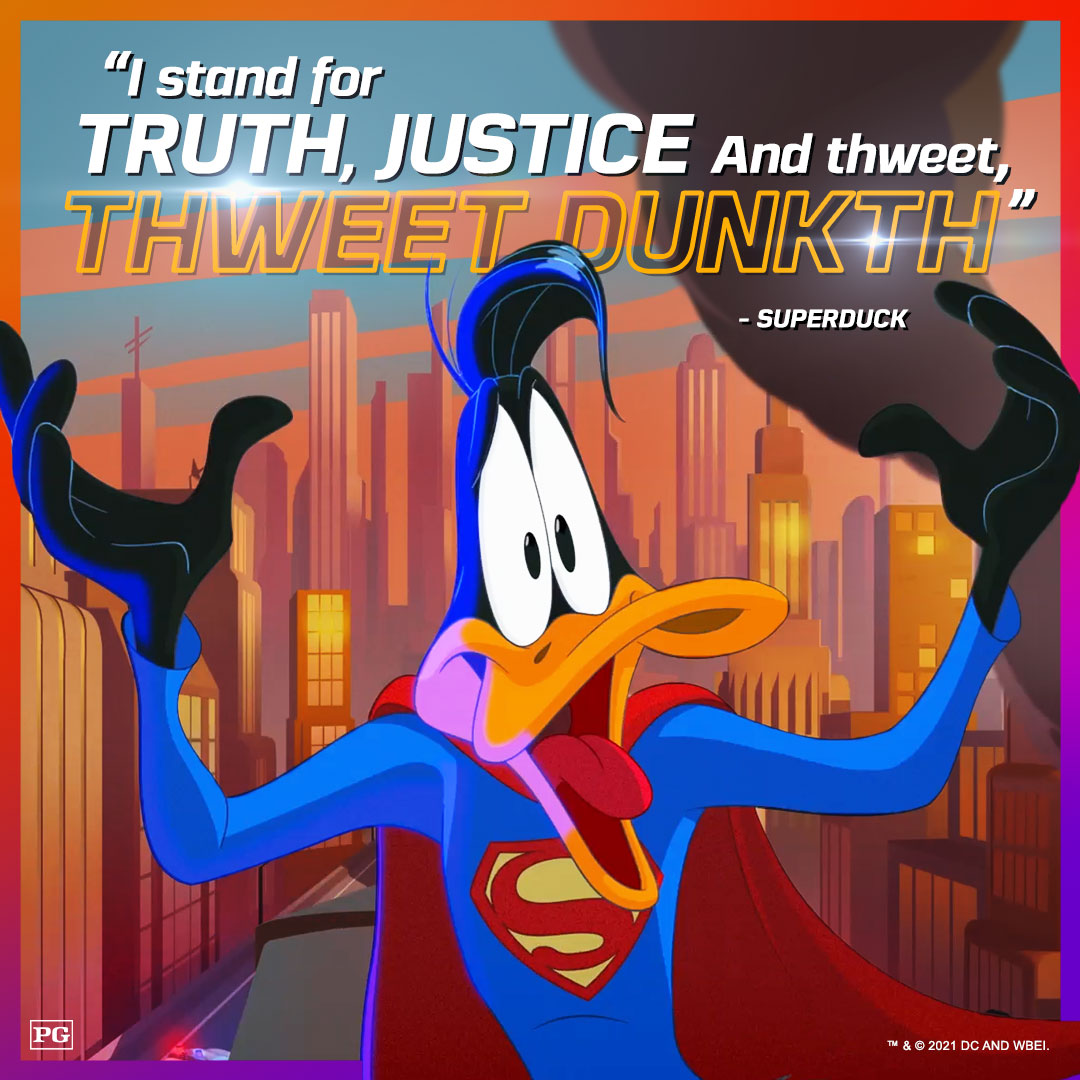 Listen to Superduck — you don't wanna miss those sweet dunks in Space Jam: A New Legacy!

#SpaceJamMovie