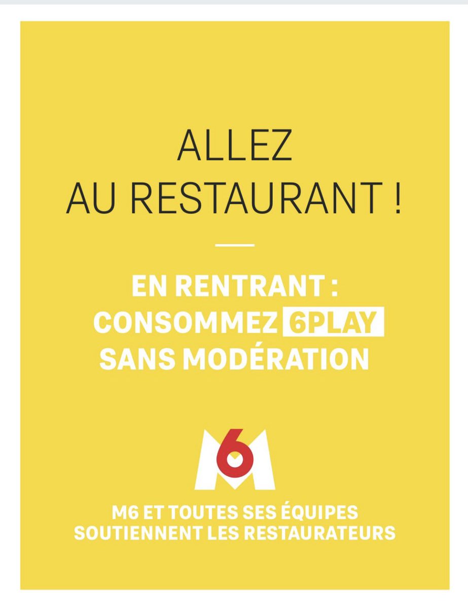 Félicitations aux équipes <a href="/M6/">M6</a> &amp; Studio89 pour ce prix du Meilleur coup de comm de l’année pour l’opération « Ne regardez pas TOP CHEF, allez au restaurant » en soutien à tous nos restaurateurs Merci <a href="/CB_News/">CB News</a> 🙏#GPDM2021
