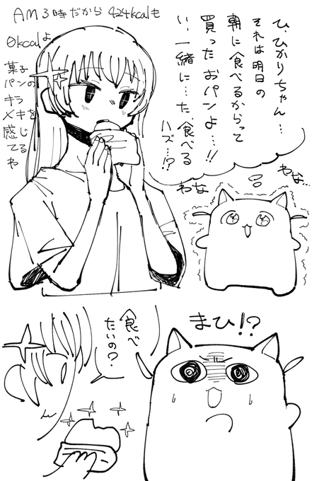 まひるちゃんのデフォルメを考える 