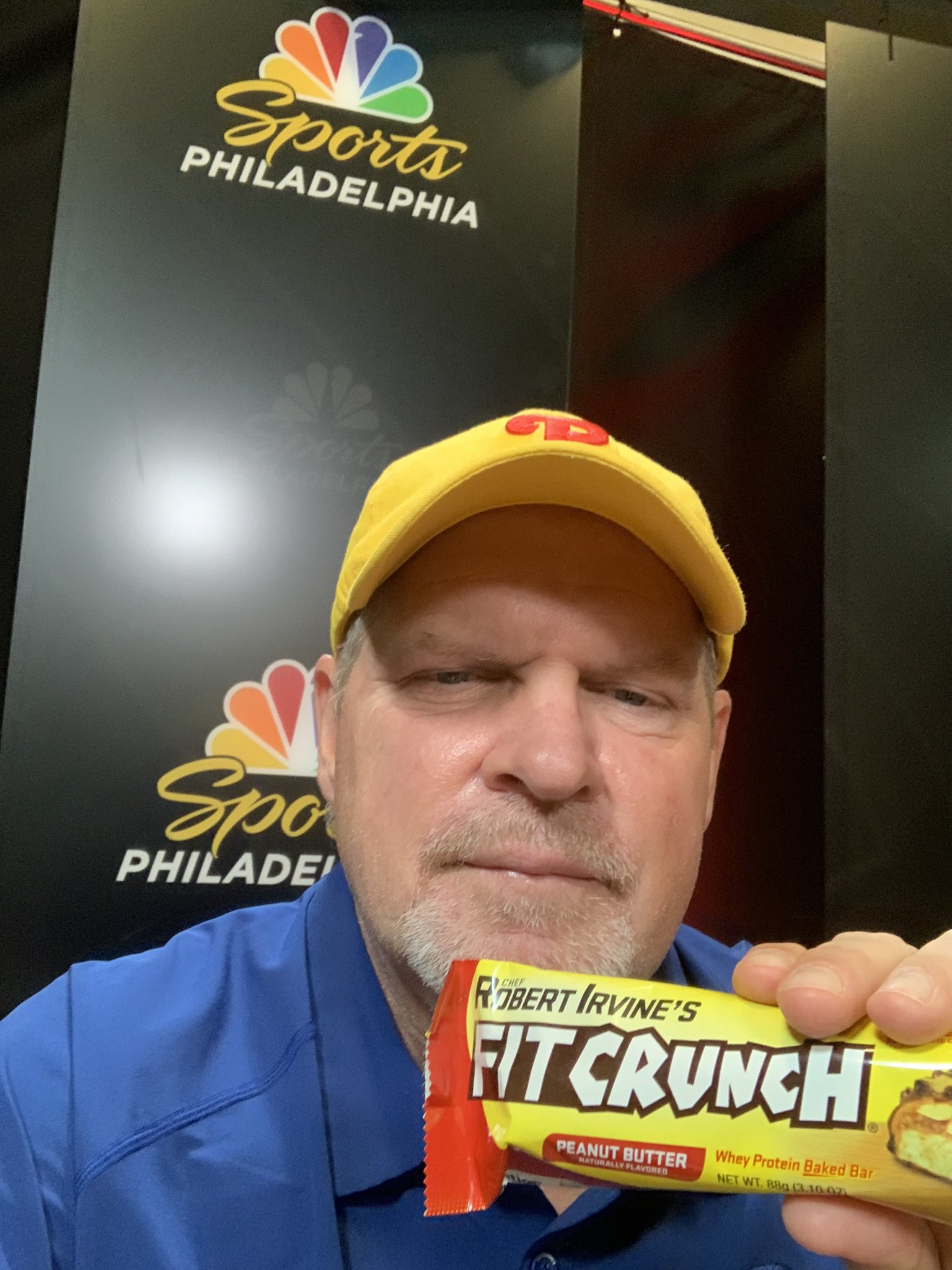 John Kruk on X: Pre game meal, @FitCrunchBars @RobertIrvine