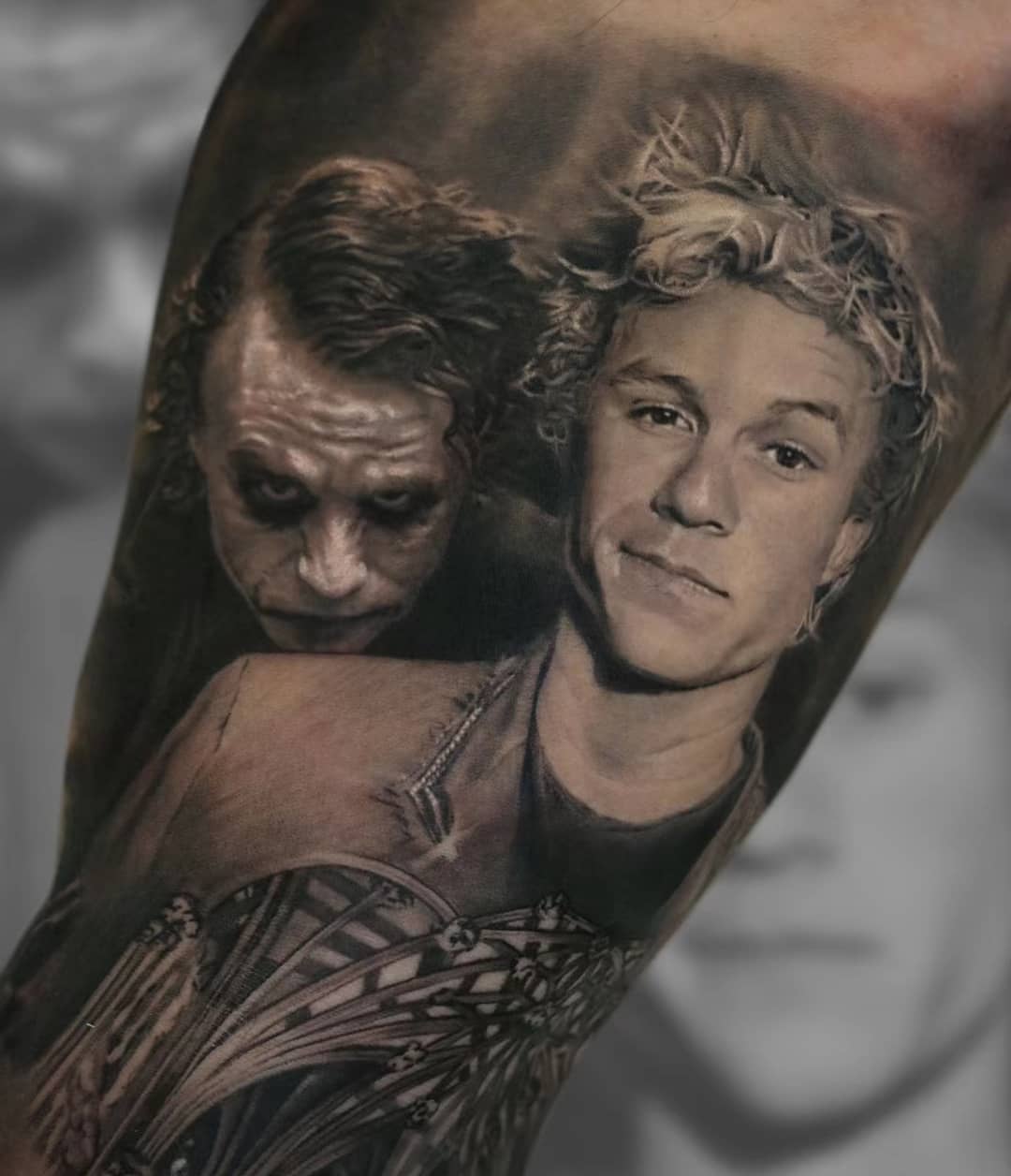 Heath Ledger Joker Tattoo by Mike DeVries  Tattoos