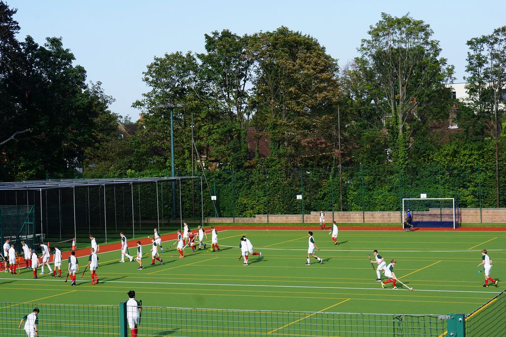 #RGSGSport The newly-resurfaced AWTA looks fantastic as after-school hockey training takes place in the early evening sunshine <a href="/RGSGHockey/">RGS Hockey</a> <a href="/RGSGPE/">RGS Sport and PE</a>.