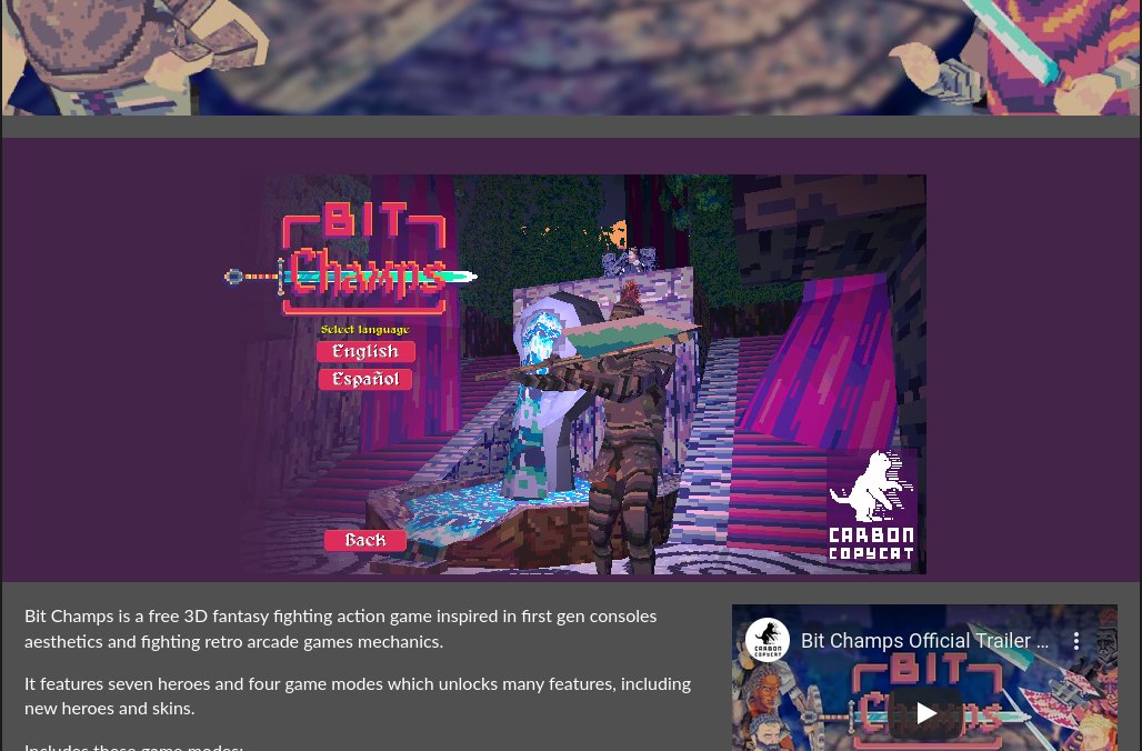 Bit Champs (with reduced functionality) is available now for browsers thanks to Urho3D/Emscripten. Links in bio.
#indiegame #indiedev #gamedev #lowpoly #indiegamedev #blender3d #androiddev #urho3d #gaming #pixelart #gamejam #indiereviews #indie #projects #gamedevelopment #android