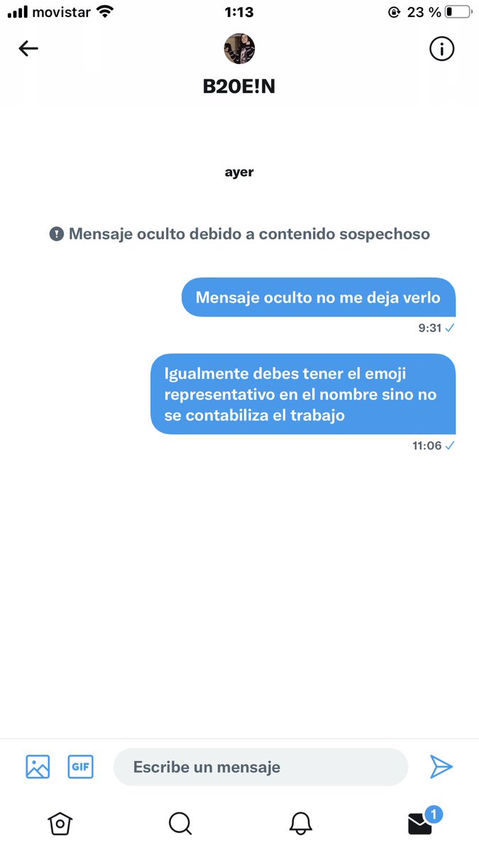 En último lugar queda slytherin por no entregarlo a tiempo, dejarme en visto cuando le he explicado que no me dejaba verlo y por entregarlo sin emoji, como he dicho mil veces sin emoji no se contabilizan las respuestas con lo cual esto no se contabilizará y no obtendran puntos.