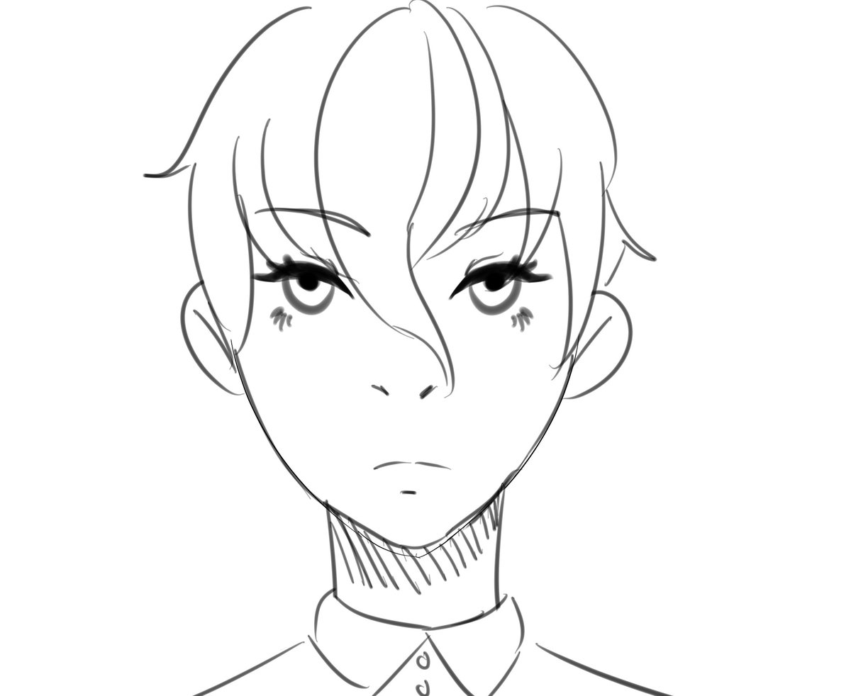 Incendimary1's tweet photo. Practicing headshots

#art #myart #digitalart #artistsontwitter #illustration #illustrationart #ArtistOnTwitter #sketch #CartoonArt #animeartstyle #lineart #girl https://t.co/Fks9TOx8ET