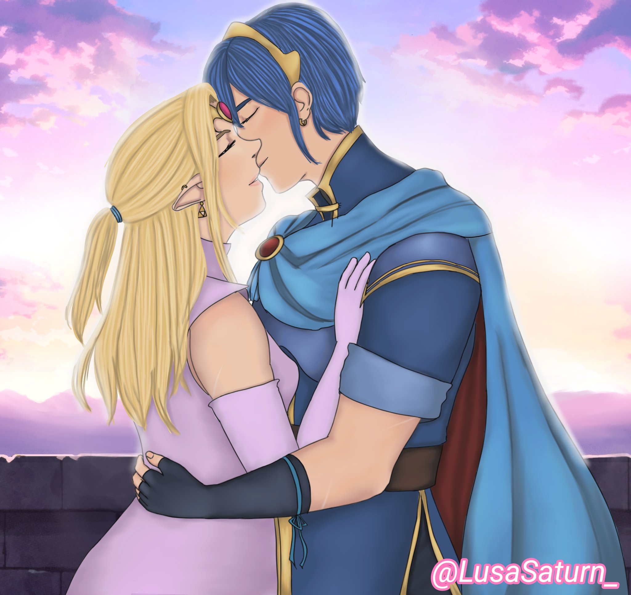 🪐 Lusa 🪐 on X: "They're in love, your honor. Marth x Zelda  https://t.co/O205HeaLt4" / X