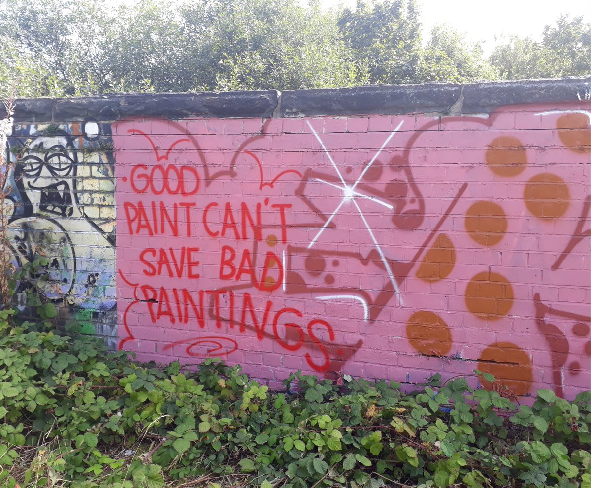 #Levenshulme speaks: #goodpaint #badpaintings 🎨