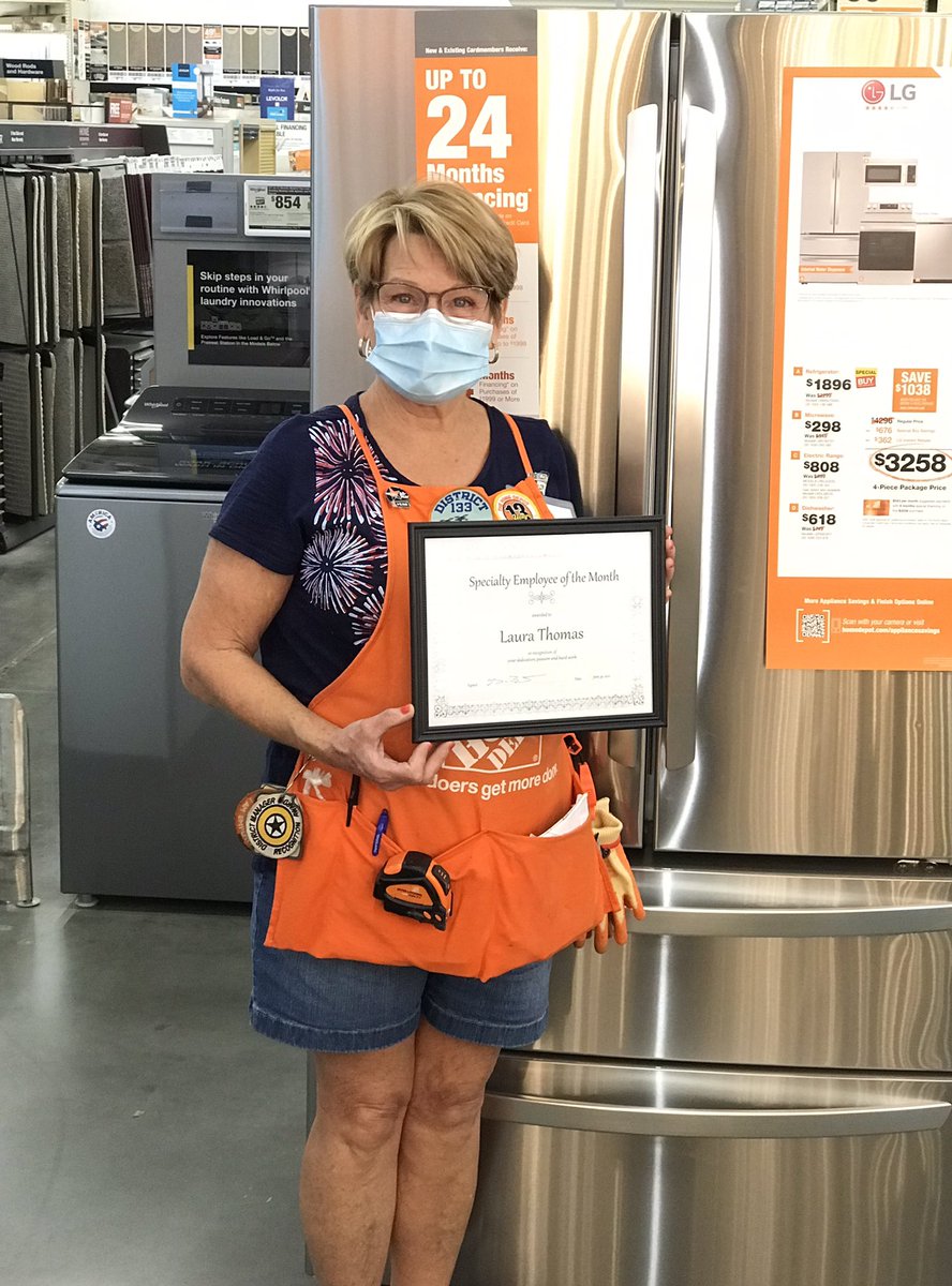Mike Peavy (@mikepeavy3) on Twitter photo Congratulations to appliance specialist, Laura Thomas, for being named specialty associate of the month. Laura drives #GET and always goes the extra mile for her customers! <a href="/SeanBrownD133/">Sean Brown</a> <a href="/KelliTawney/">KelliTawney</a> <a href="/WeidmanJess/">Jess Weidman</a> <a href="/cj_mapm/">Illyasviel von Einzbern</a> <a href="/GeorgeBanta2/">George Banta</a> <a href="/belinda93601678/">belinda</a> @BryanDrewMarti1 Congratulations to appliance specialist, Laura Thomas, for being named specialty associate of the month. Laura drives #GET and always goes the extra mile for her customers! <a href="/SeanBrownD133/">Sean Brown</a> <a href="/KelliTawney/">KelliTawney</a> <a href="/WeidmanJess/">Jess Weidman</a> <a href="/cj_mapm/">Illyasviel von Einzbern</a> <a href="/GeorgeBanta2/">George Banta</a> <a href="/belinda93601678/">belinda</a> @BryanDrewMarti1