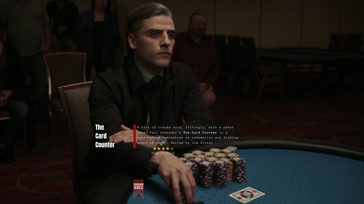 _originalcin's tweet image. Count us in. #TheCardCounter #review