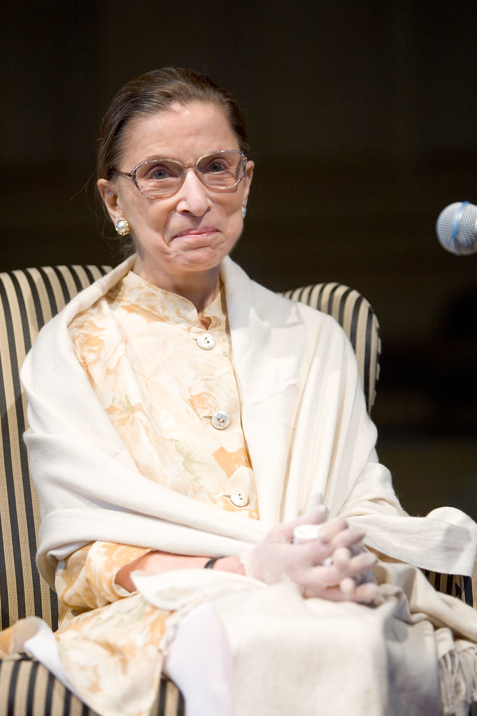the_female_lead's tweet photo. "The decision whether or not to bear a child is central to a woman’s life, to her well-being &amp; dignity. It's a decision she must make for herself. When the government controls that decision, she is being treated as less than a full adult human responsible for her own choices" RBG https://t.co/EGwvb3fBvS