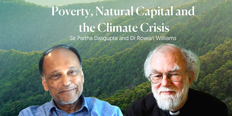 A privileged opportunity tonight to join @christianaid online in their inaugural Annual Lecture with internationally renowned economist Partha Dasgupta @UniCambridge speaking @smitf_london  on 'Poverty, Natural Capital and the Climate Crisis', and in conversation with @RowanWInfo