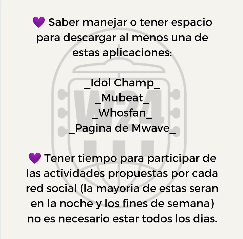W24Colombia1's tweet photo. 🔊【 W24 COMEBACK】
#W24LatinProject 
💜Atención EVERY!

Estamos a pocos dias del regreso de los chicos y es por esto que hemos decidido organizarnos por grupos para lograr mejores resultados. (+) 

#W24 #더블유24 #김종길 #JONGGIL #정호원 #HOWON #김윤수 #Yunsoo #박아론 #AARON https://t.co/Un81F1Mq2G