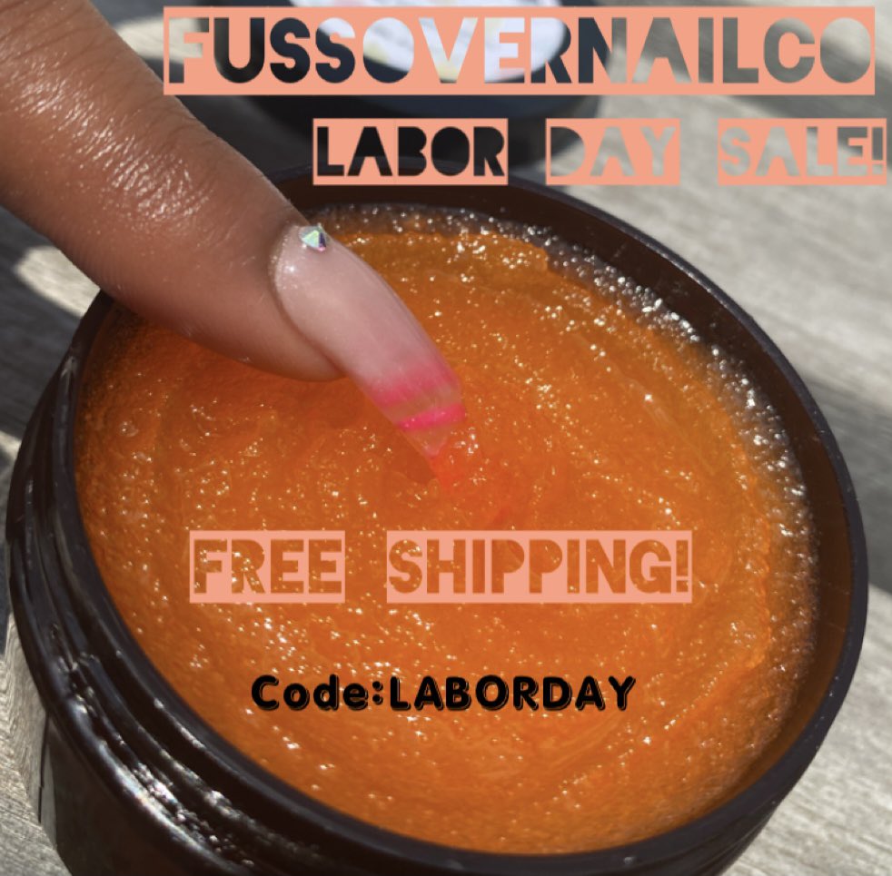 FussOverMyNails's tweet photo. Happy Labor Day enjoy Free Shipping! Just restocked 🧡🍊 https://t.co/gUTwcV9K6t