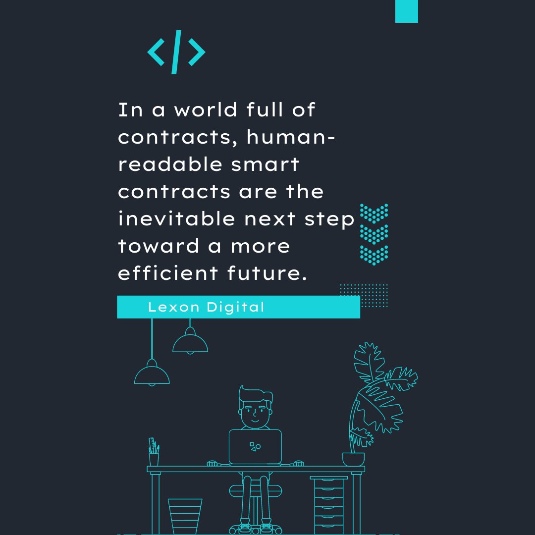 By introducing human-readable #smartcontracts, #Lexon is offering industries the ability to improve efficiency, transparency, and cost-effectiveness through #automation.

#insurance #legal #finance #innovation #blockchain