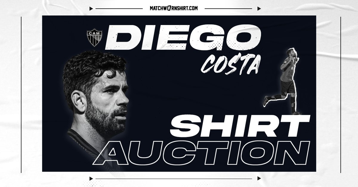 The jersey Diego Costa wore on his debut for Atletico could be yours! 😯

The striker has autographed the shirt and it will be auctioned until 22/09. Make your bid: matchwornshirt.com/shirt/15501

#Galo #matchwornshirt