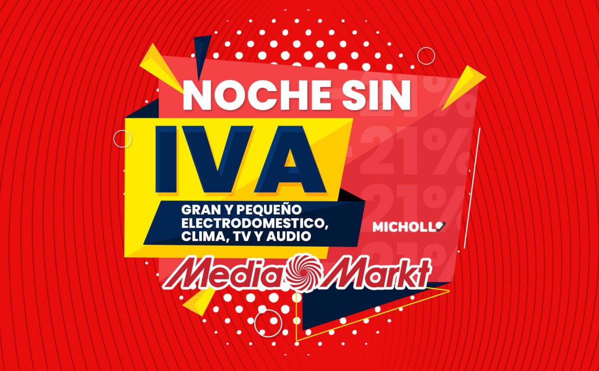 Si necesitas un electrodoméstico, es tu noche.
➡️ michollo.to/3xHMm