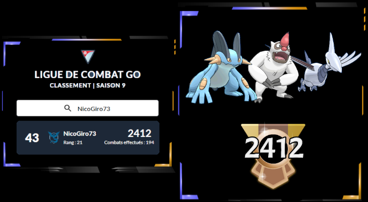 NicoGiro_'s tweet photo. 43ème du Leaderboard en ce début de saison 9 !
Ce n'est pas un objectif,
Mais il faut avouer que ça fait bien plaisir !
Par contre les temps d'attente... Horribles !
#FrenchStonks #TeamPerformances #LeaderBoard
@LeFrenchPvP https://t.co/EczPNDPcaI
