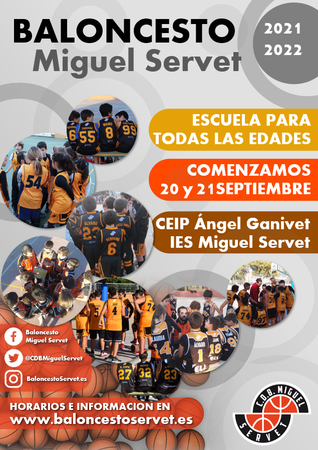 Volvemos a vernos. Te esperamos
baloncestomiguelservet.blogspot.com/2021/09/empeza…