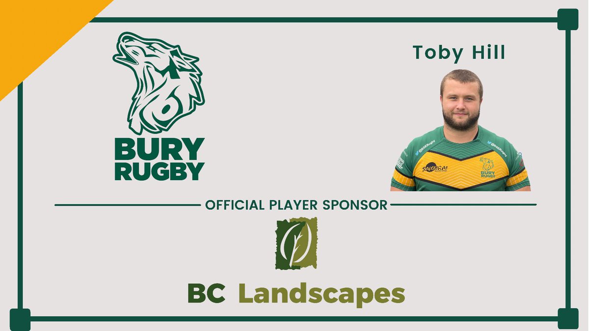 BSERugby's tweet photo. Thank you to @bclandscapesuk from for sponsoring #prop @toby_hill15 Ben has been a club member and plays for our Rovers and Toby has played in the starting line up in the Wolfpack for a few seasons hope you have a good one and massive thank you for your sponsor #rugby https://t.co/R2rAqgzwPq