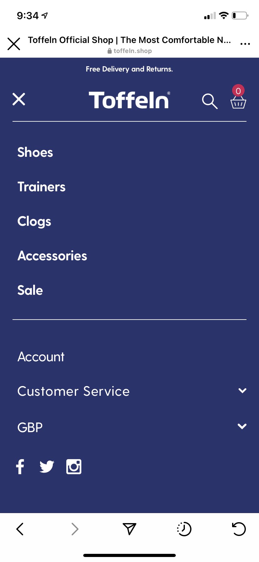 Toffeln discount Clearance