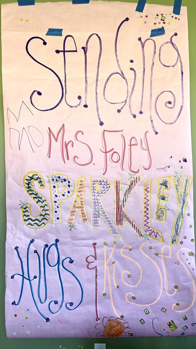 HTSNurse's tweet photo. Mrs. Joyce and I just finished a visit with Mrs. Foley. Look at that smile…she is getting her sparkle back ✨🌟 She says thank you for all of the cards and well wishes. She hopes to see her littles soon 💗@marlenerjoyce @HTS_Eagles https://t.co/0As6eylqye