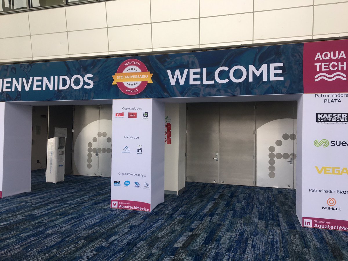 Day 2 off building up <a href="/Aquatech_Mex/">Aquatech Mexico</a>, great to see so many great brands building their booths. Almost show time for the 5th Edition and celebrate the water industry <a href="/Aquatech/">Aquatech</a> @BacktoLiveNL <a href="/MexicoCityLive/">Mexico City</a> <a href="/ANEASdeMexico/">ANEAS de México</a> <a href="/conagua_mx/">Conagua</a>