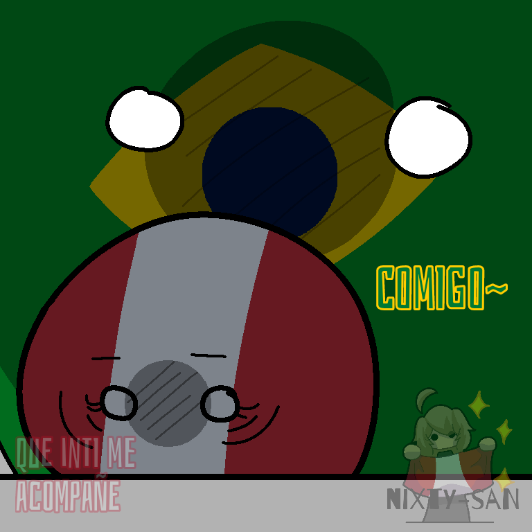 NixtySan's tweet photo. No se ,me da risa mas cuando brazil esta atras de peru xd-
#brazilVsperu #Peru #countryballs #countryhumansbrazil #countryhumansperu #countryhumansvenezuela https://t.co/gPitWnLRBn