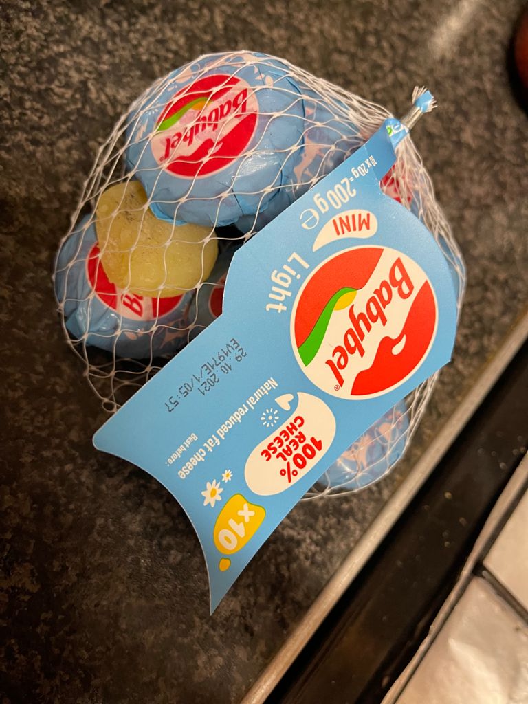 Anum72's tweet photo. @Tesco @Babybel just picked this pack up from our local tesco to find an unwrapped, half eaten, mouldy babybel inside a fully sealed pack 🤢 https://t.co/CRGVr1bai0