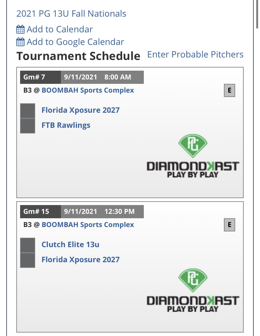 SouthernSQZ2027's tweet photo. Excited to get our fall season going this weekend! Two tough games Saturday against quality programs at the @PGYouthFL Fall Nationals
#GetXposed #FloridaXposureBaseball https://t.co/m0BbvPlQki