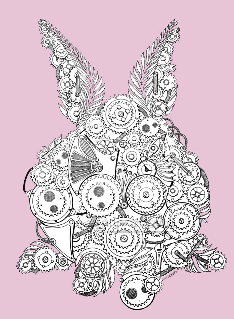 「おはようございます(*'∀`*)
今日もよろしくお願いします✨
⚙Rabbit⚙」|riripoca☆satoa.のイラスト