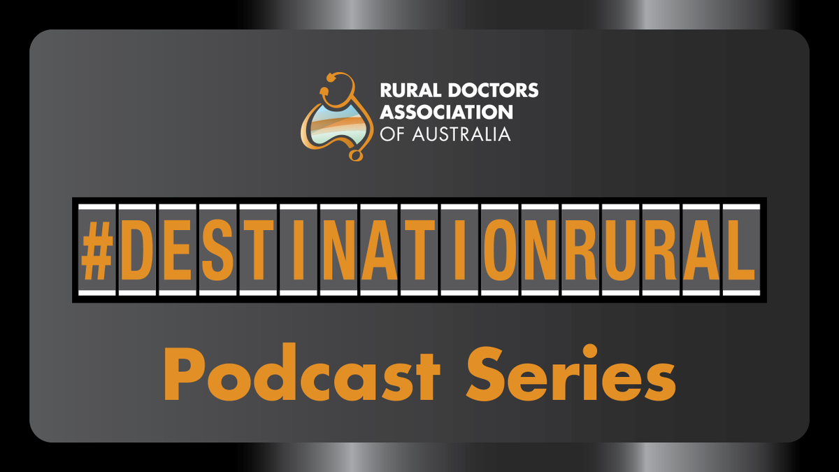 Episode 3 in #DestinationRural podcast series now available.  Dr Dan Wilson talks about his clinical interests including obstetrics and LGBTQIA+ medicine in rural communities. youtube.com/watch?v=IK5SuG…  Also available on Apple Podcast, Spotify &amp; Amazon Audible.