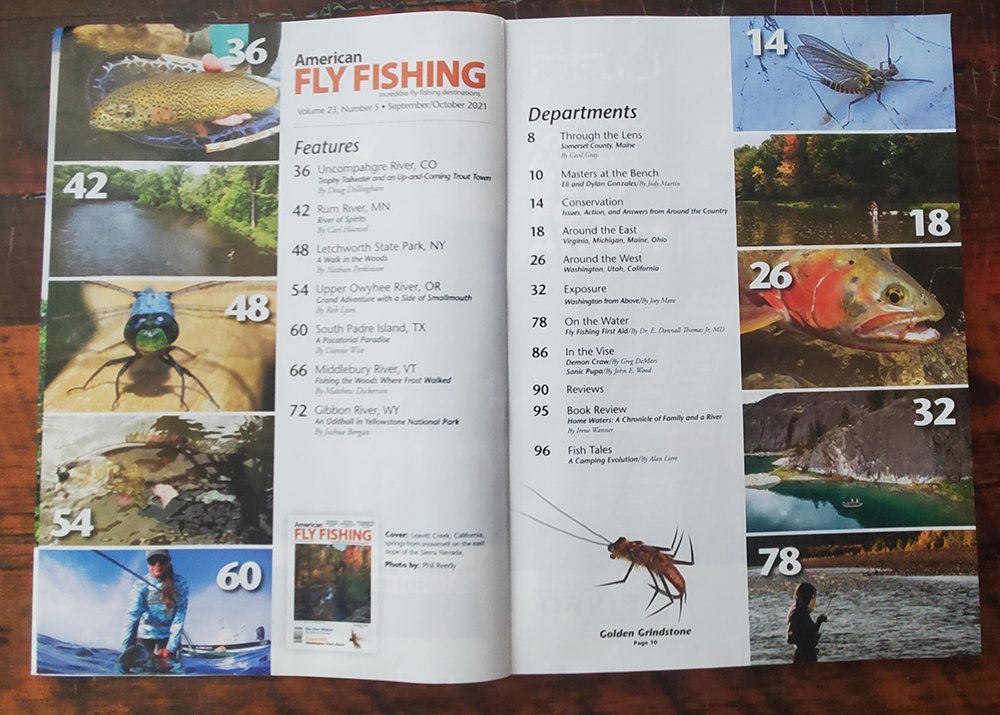 Lots of great information take the time to read
Get your copy:  americanflyfishingmagazine.com

:
#flyfishing #fishing #flytying #catchandrelease #trout #bass #flyfishinglife #flyfisingnation #troutbum #fishinglife #bassfishing #flyfishingphotography #fishingtrips #outdoors