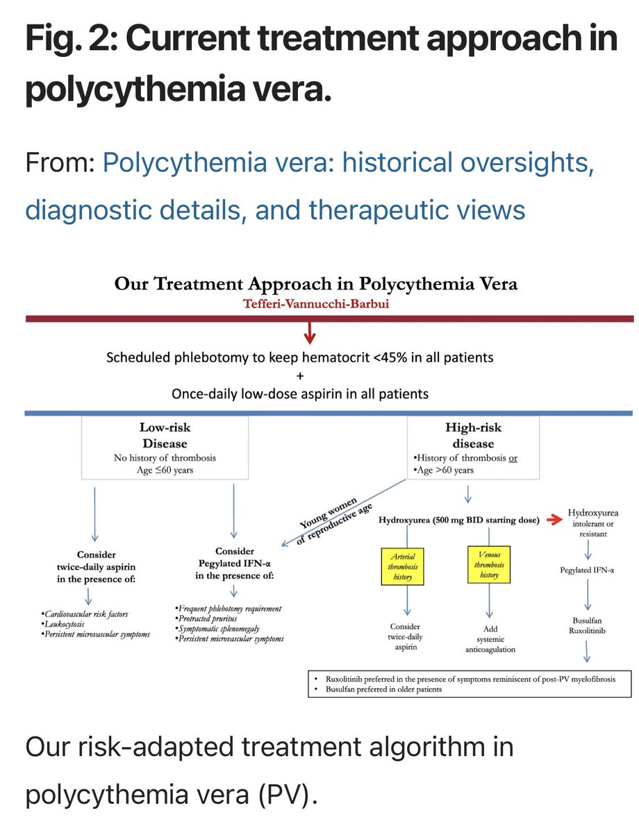 Vincent Rajkumar (@vincentrk) on Twitter photo Outstanding review on Polycythemia Vera by 3 giants in the field, Tefferi, Vannucchi, and Barbui. From diagnosis to treatment. <a href="/LeukemiaJnl/">Leukemia Journal</a> <a href="/MayoCancerCare/">Mayo Clinic Comprehensive Cancer Center</a> #OpenAccess #Pvera nature.com/articles/s4137โฆ Outstanding review on Polycythemia Vera by 3 giants in the field, Tefferi, Vannucchi, and Barbui. From diagnosis to treatment. <a href="/LeukemiaJnl/">Leukemia Journal</a> <a href="/MayoCancerCare/">Mayo Clinic Comprehensive Cancer Center</a> #OpenAccess #Pvera nature.com/articles/s4137โฆ