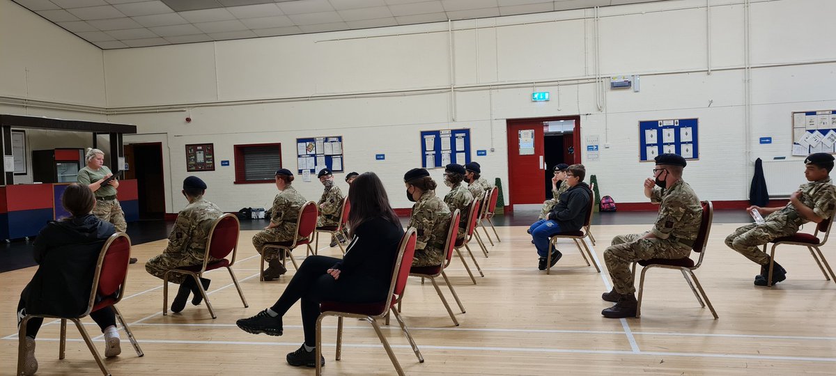 RutterSi's tweet photo. I'm not crying, you are 😅 its been great being part of such a good detachment. Great final night there to have the chance to say my (not forever) goodbyes 🥰 https://t.co/dBgr4fNg3Q