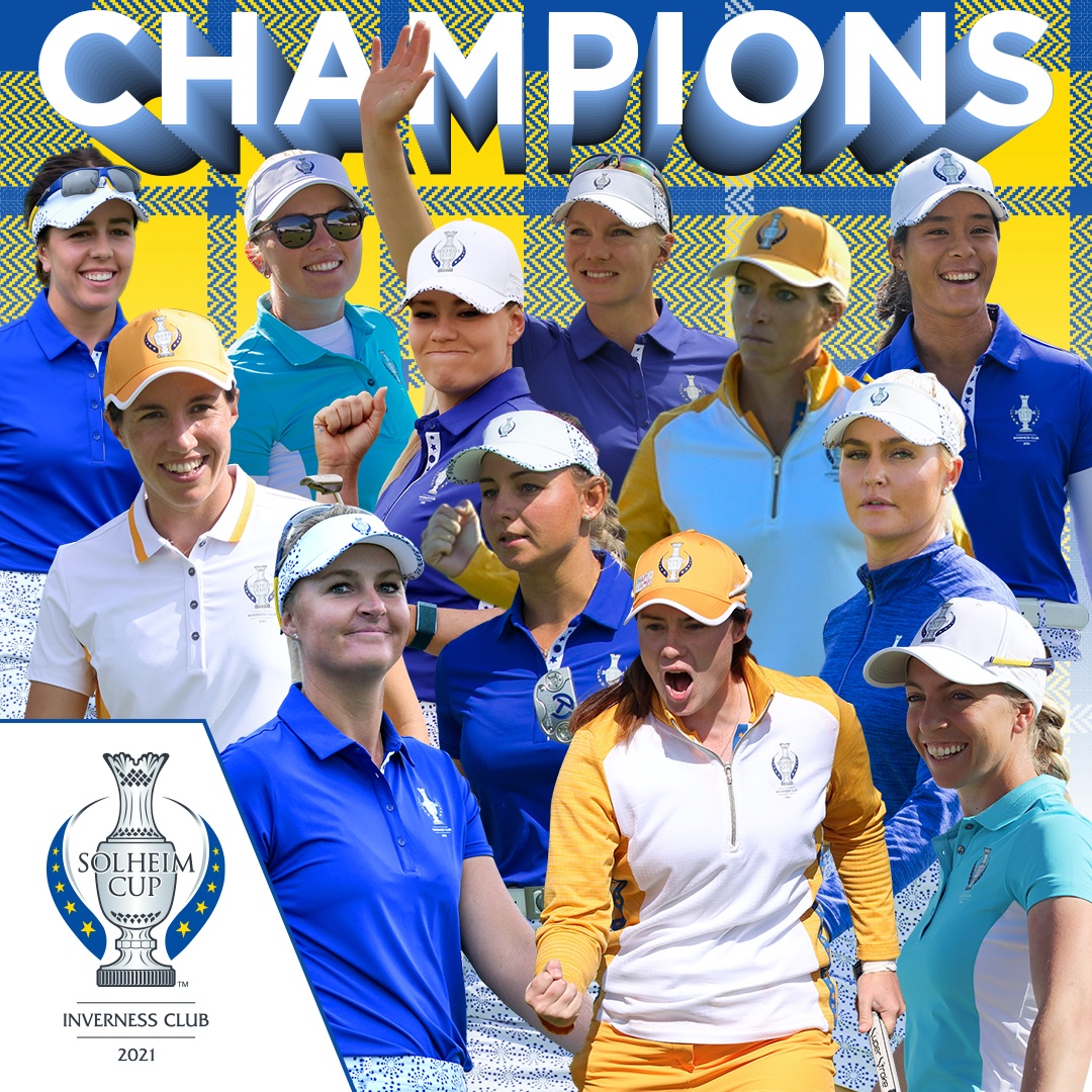 BACK-TO-BACK! 🏆🇪🇺🏆

<a href="/SolheimCupEuro/">Solheim Cup Team Europe</a> wins the 17th edition of the Solheim Cup in Toledo!