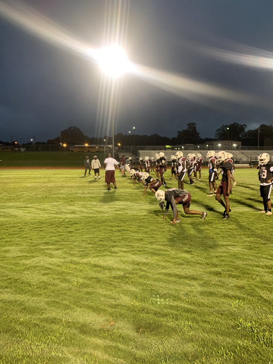 A very cool morning to get ready for Friday!! #ths #south78 #earnit