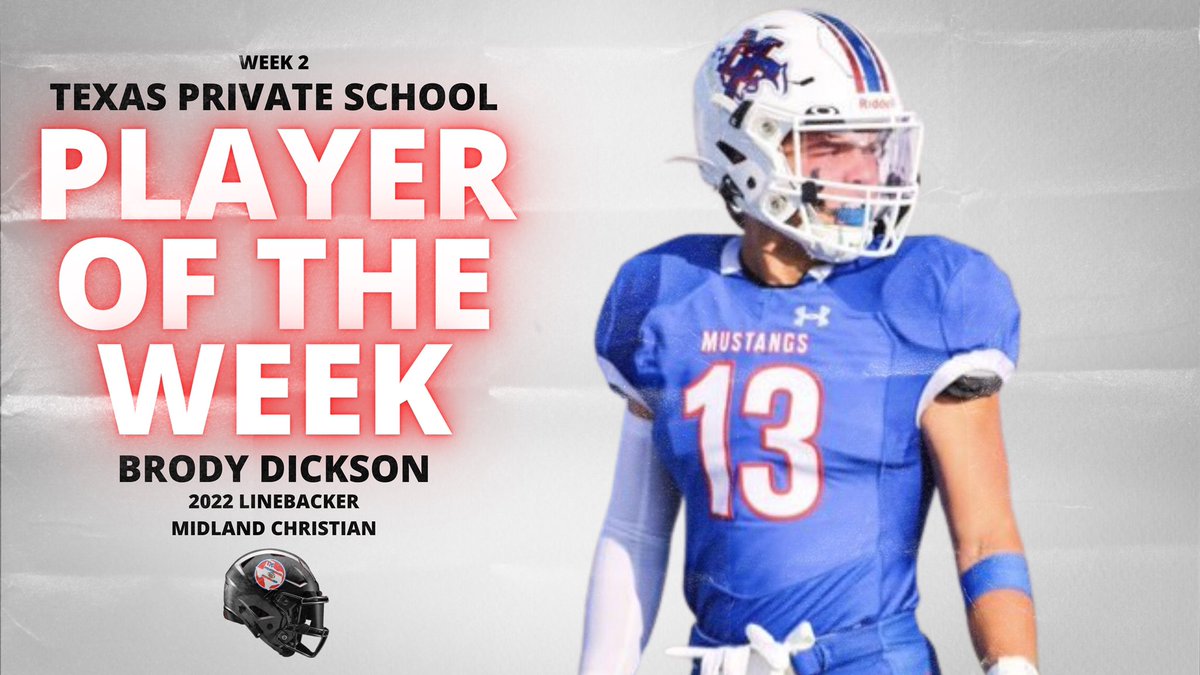 Texas Private School Football tweet media