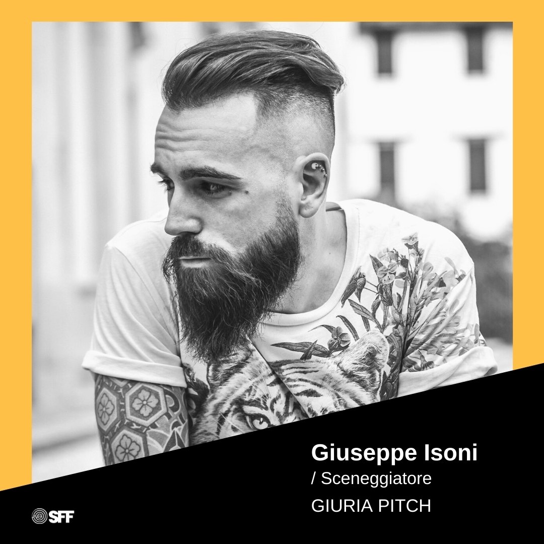 SentieroF's tweet photo. Ecco la Giuria della sezione #SENTIEROFILMPITCH2021.
.
Continuiamo con Giuseppe Isoni, sceneggiatore, felici di averlo nella nostra prima giuria! 😉
. 
📣Sarà presente al Festival durante la Sessione dei Pitch aperta al pubblico Sabato 11 Settembre ore 15.00. 📣 https://t.co/65H1M2gZnt