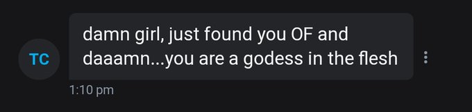 My Onlyfans fans are real sweethearts ❤️ Reading messages like this makes me keep up and feel that what