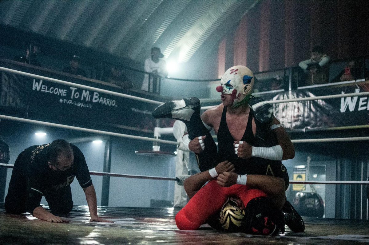 mas_lucha's tweet photo. Los Payasos Purasanta vs Los Panteras por una oportunidad al Campeonato de Parejas WTMB 

🤼‍♂️ Lucha Completa desde la @ArenaTepito: https://t.co/H15Y4R8l65 https://t.co/e6rBBd7IQZ
