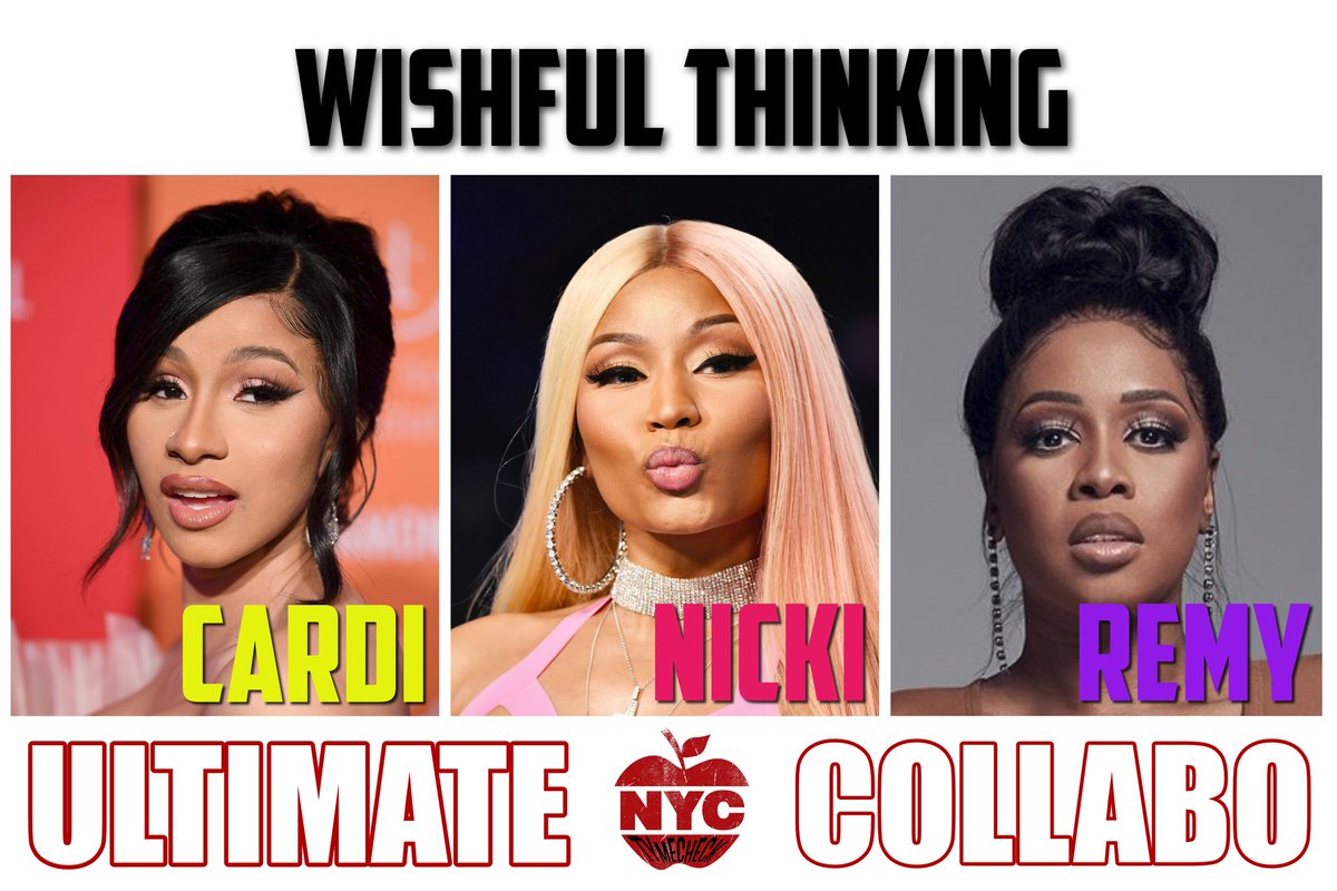 Tymecheck's tweet photo. #wishfulthinking but I would ❤ 2 see these #lilmamas #oneday body a track 2getha 🔥 provin' that they have more in common than differences  #happylaborday 👑 #queens #bx #cardib #nickiminaj #remyma #lightwork #nycstandup #tymecheck #possetv 😎 https://t.co/jziKjvc23U