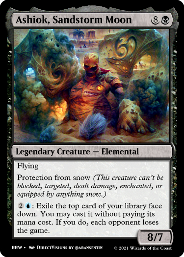 Ashiok, Sandstorm Moon