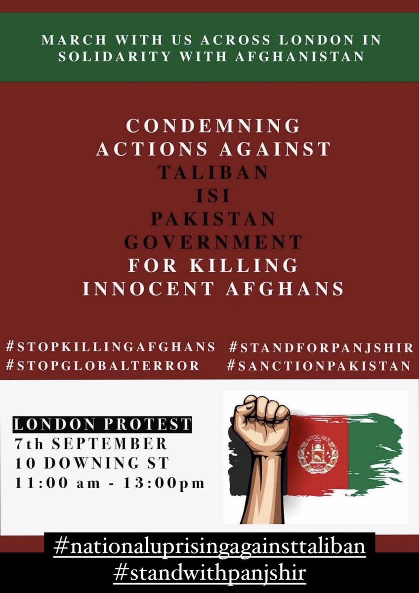 #StandWithPanjshir #London #Afghanistan #SanctionPaskistan